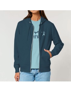 Women's duo Fairtrade organic cotton T-shirt + jacket "Vélo" 2