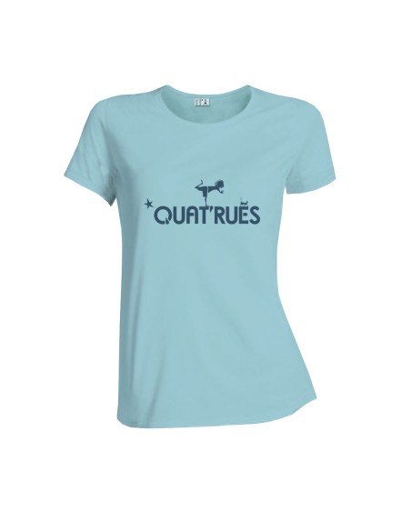 DUO femme T-shirt + Veste coton bio équitable "Vélo"