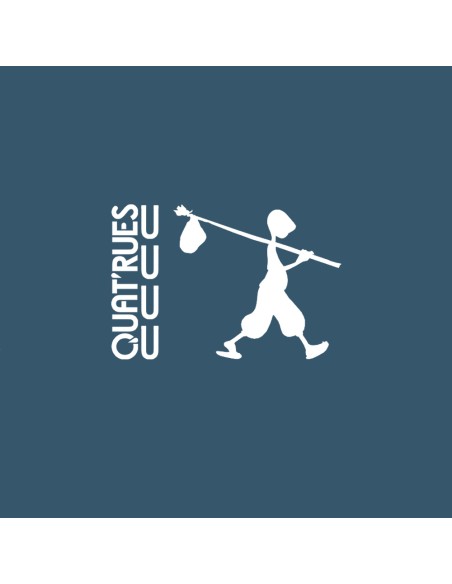 T-shirt coton bio équitable DOUALA "empreinte Logo"