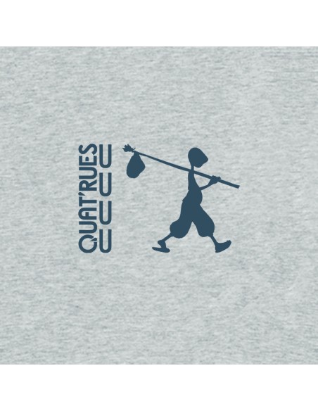 Organic und Fair T-Shirt DOUALA "empreinte Logo"