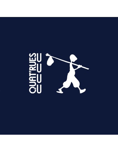 Organic und Fair T-Shirt DOUALA "empreinte Logo"