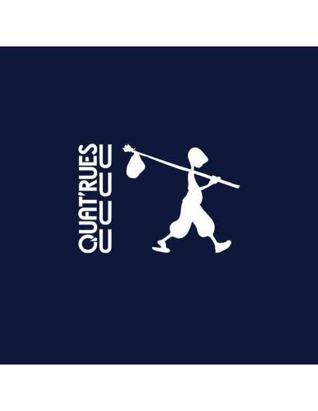 T-shirt coton bio équitable DOUALA "empreinte Logo"