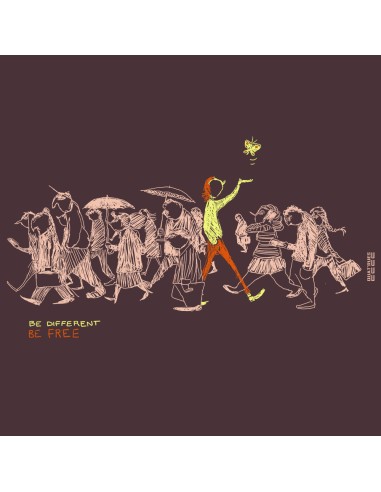 Organic and fair T-shirt BEITUN "Be different"