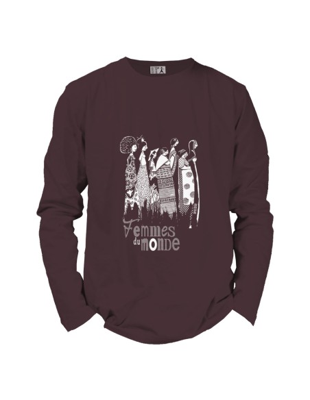 T shirt coton bio équitable BEITUN "Femmes du monde"