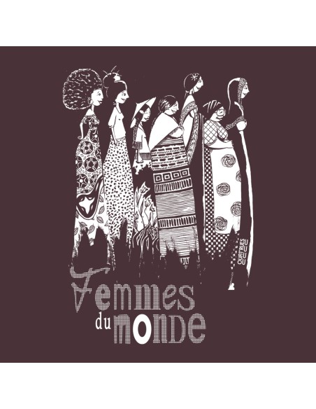 Organic und Fairtrade T-Shirt BEITUN "Femmes du monde"