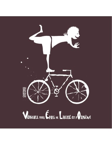 Organic and fair T-shirt BEITUN "Vélo"