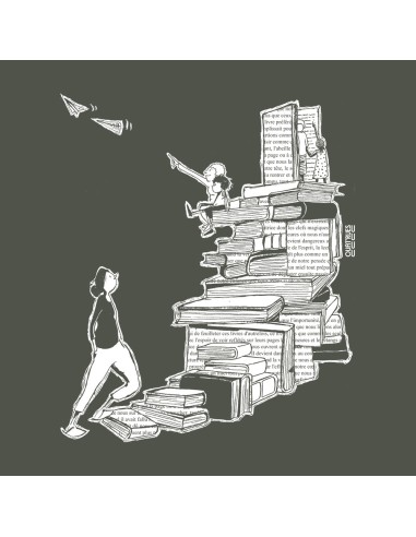 T shirt coton bio équitable BEITUN "Escalivres"