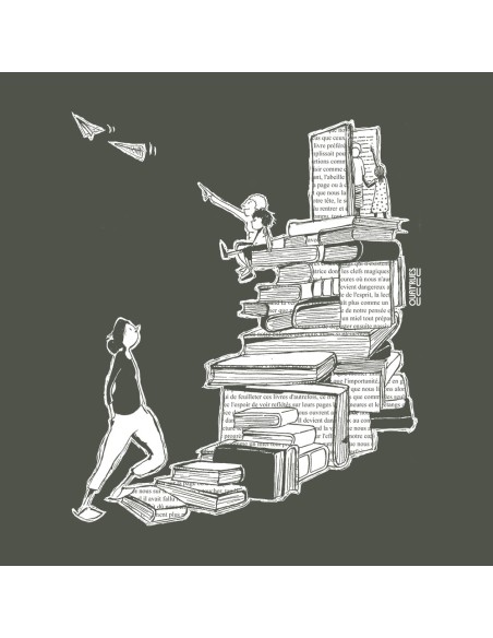 T shirt coton bio équitable BEITUN "Escalivres"