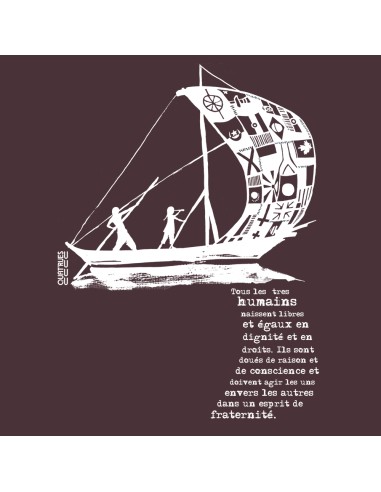 Organic Fairtrade T-Shirt BEITUN "D'un seul souffle"