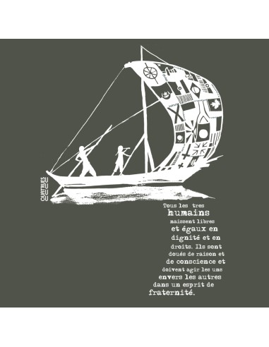 Organic and fair T-shirt BEITUN "D'un seul souffle"