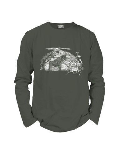 T shirt coton bio équitable BEITUN "Gare au gorille"