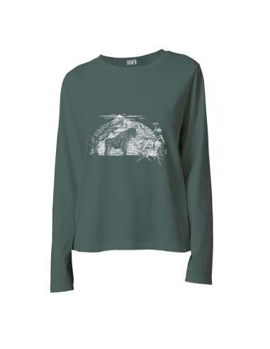 T-Shirt Fair & Bio ABASAN "Gare au gorille"