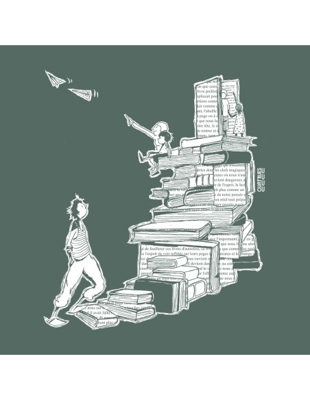 Organic & fairtrade Tee-shirt ABASAN "Escalivres"