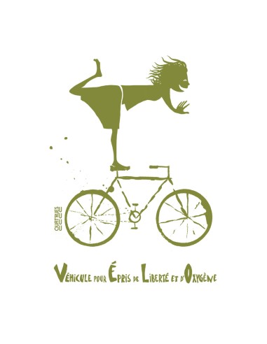 T-Shirt Fair & Bio ABASAN "Vélo"