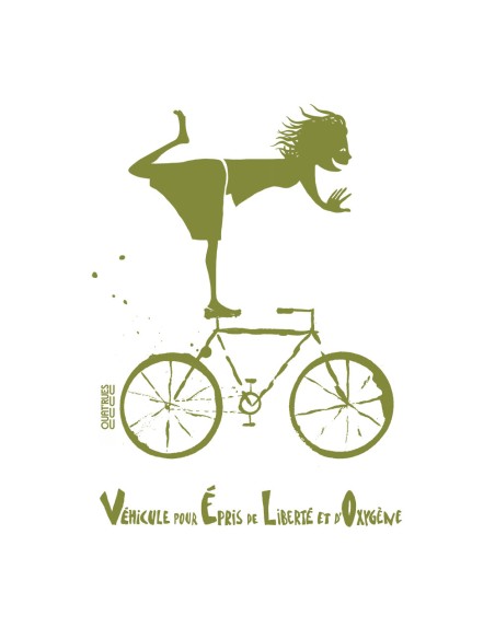 T-Shirt Fair & Bio ABASAN "Vélo"