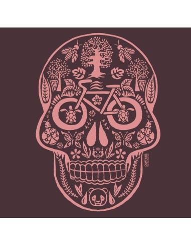 T shirt coton bio équitable DAKAR "Tête de Vie"