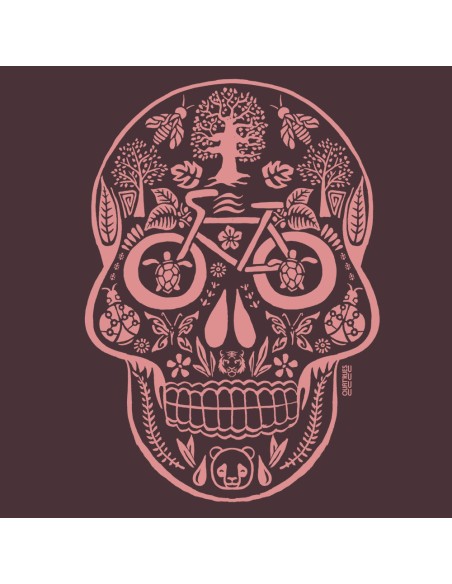 T shirt coton bio équitable DAKAR "Tête de Vie"