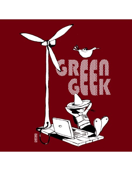 Organic und Fair T-Shirt DOUALA "Green Geek"