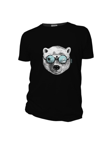 T-shirt bio équitable DOUALA "La peau de l'ours"