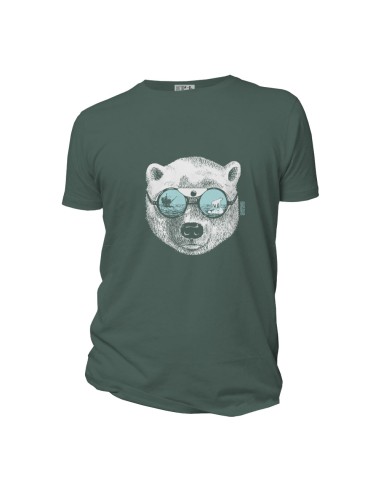 Organic and ethical T-Shirt DOUALA "La peau de l'ours"