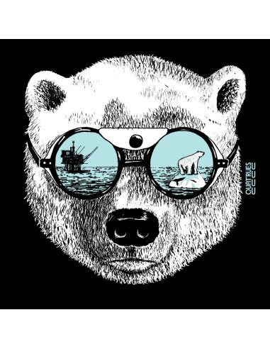 Organic und Fair T-Shirt DOUALA "La peau de l'ours"