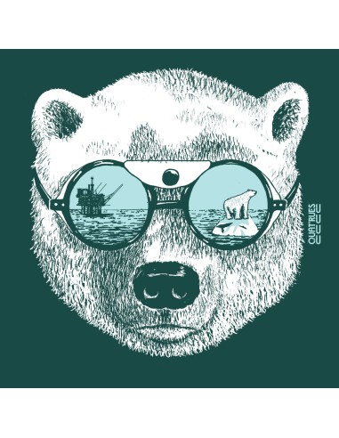Organic und Fair T-Shirt DOUALA "La peau de l'ours"