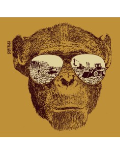 Ethical organic hoodie JAISALMER "Homo eradicus" 2