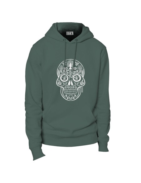 Ethisches Bio-Kapuzensweatshirt JAISALMER "Tête de vie"