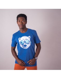 Organic und Fair T-Shirt DOUALA "La peau de l'ours"