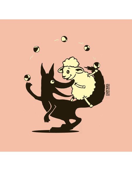 Bio und Fair Baby T Shirt JOAO "Jeux, tu, ils"