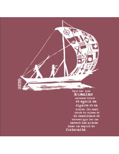 Fair-trade und Bio T-Shirt MANAGUA "D'un seul souffle" 2