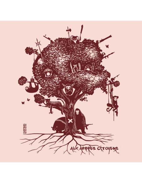 Fair-trade und Bio T-Shirt MANAGUA "Aux arbres citoyens"