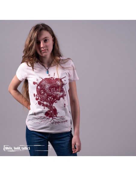 T-shirt bio équitable MANAGUA "Aux arbres citoyens"