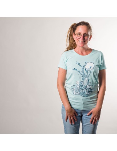 Fair-trade und Bio T-Shirt MANAGUA "Un peu d'air"