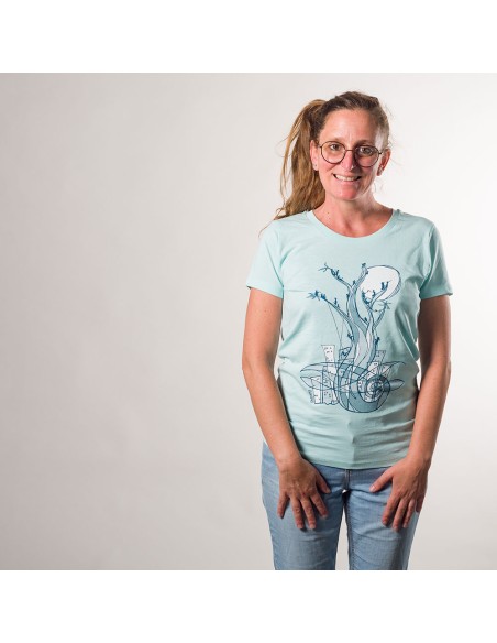Fair-trade und Bio T-Shirt MANAGUA "Un peu d'air"
