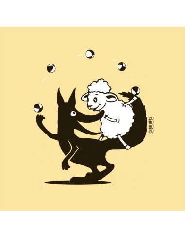 Bio und Fair Baby T Shirt JOAO "Jeux, tu, ils"