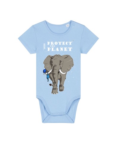 Organic and fair baby body RIO "Protect the planet"