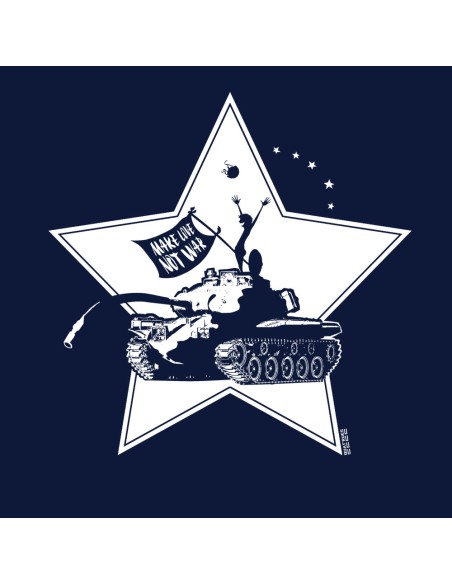 T-shirt bio équitable DOUALA "Make Love"