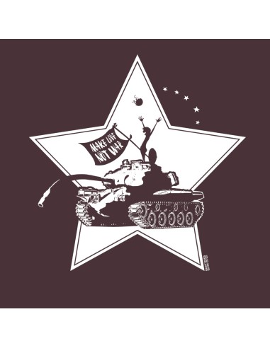 Organic and ethical T-Shirt DOUALA "Make love"