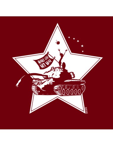 Organic and ethical T-Shirt DOUALA "Make love"