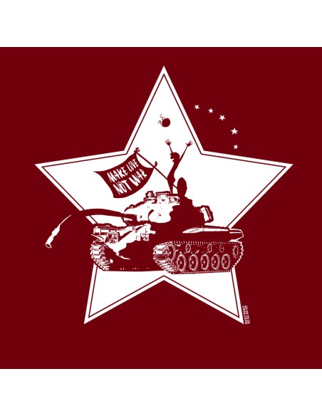 T-shirt bio équitable DOUALA "Make Love"