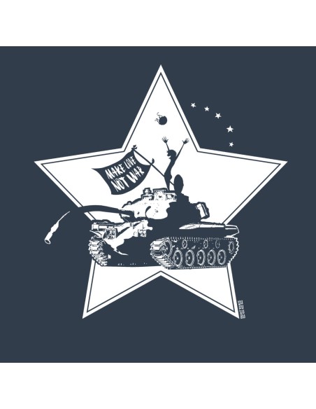 T-shirt bio équitable DOUALA "Make Love"