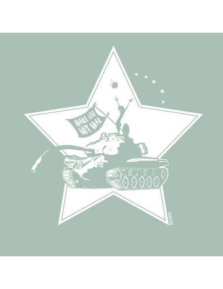 T-shirt bio équitable DOUALA "Make Love"