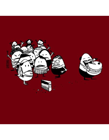 Organic und Fair T-Shirt DOUALA "La part du gâteau"