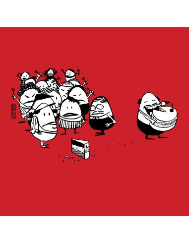 Organic und Fair T-Shirt DOUALA "La part du gâteau"