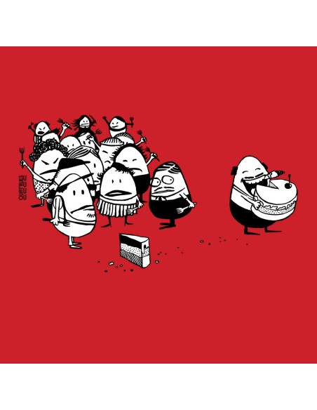 Organic and ethical T-Shirt DOUALA "La part du gâteau"