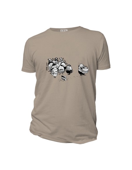 T-shirt bio équitable DOUALA "La part du gâteau"