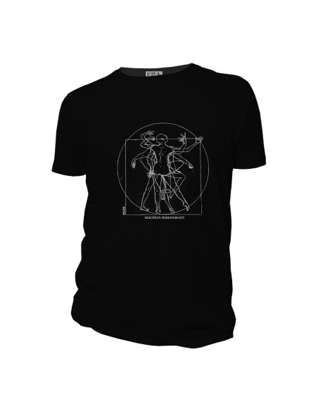T-shirt bio équitable DOUALA "Multiplex Humanum Est"
