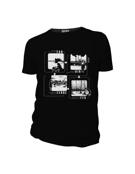 Organic and ethical T-Shirt DOUALA "4 éléments"