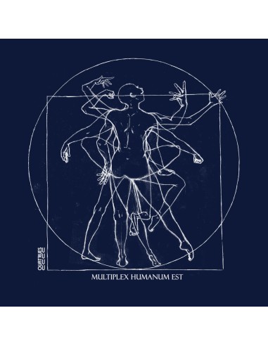 Organic and fair V-neck T-shirt AWARA "Multiplex Humanum Est"